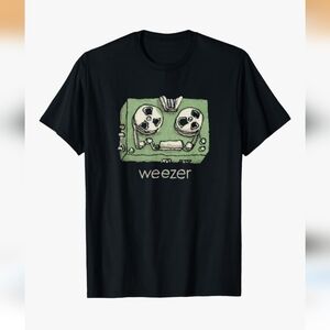 Black Weezer Graphic T-Shirt